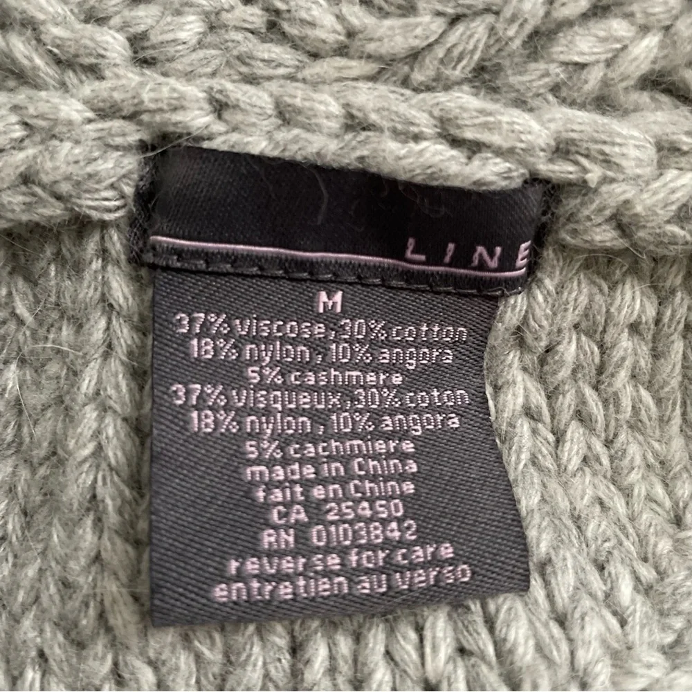 LINE Grey Cozy Cable Knit Cardigan - Picture 7 of 10